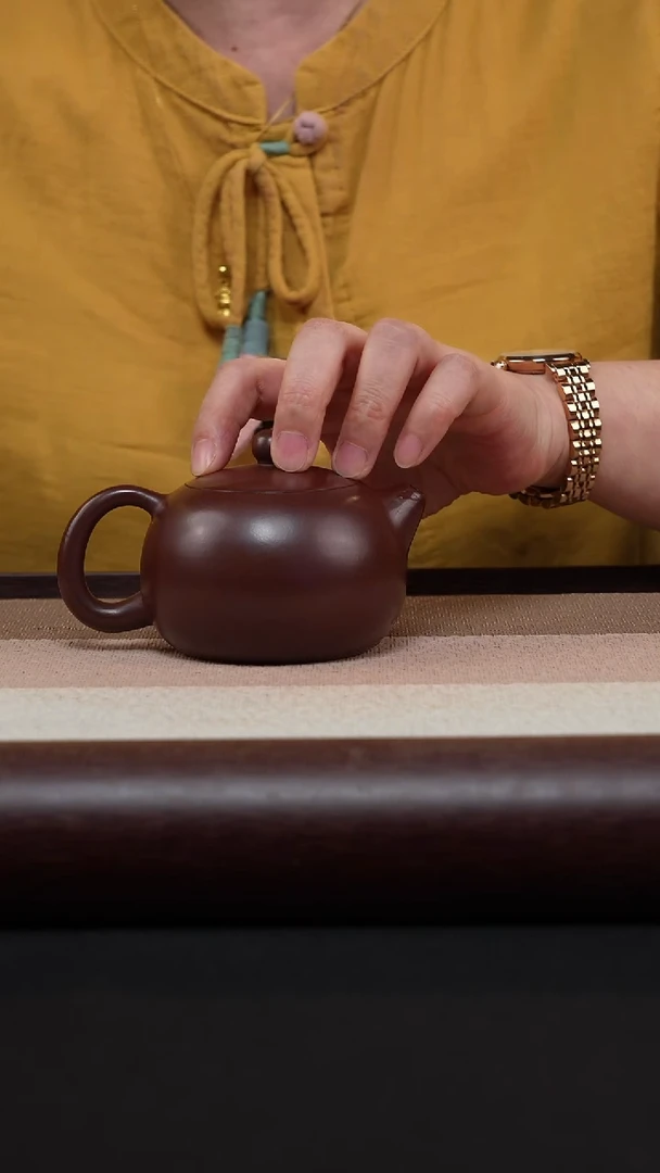 【闪购商品】紫砂茶壶紫朱泥-西施-MH-1541