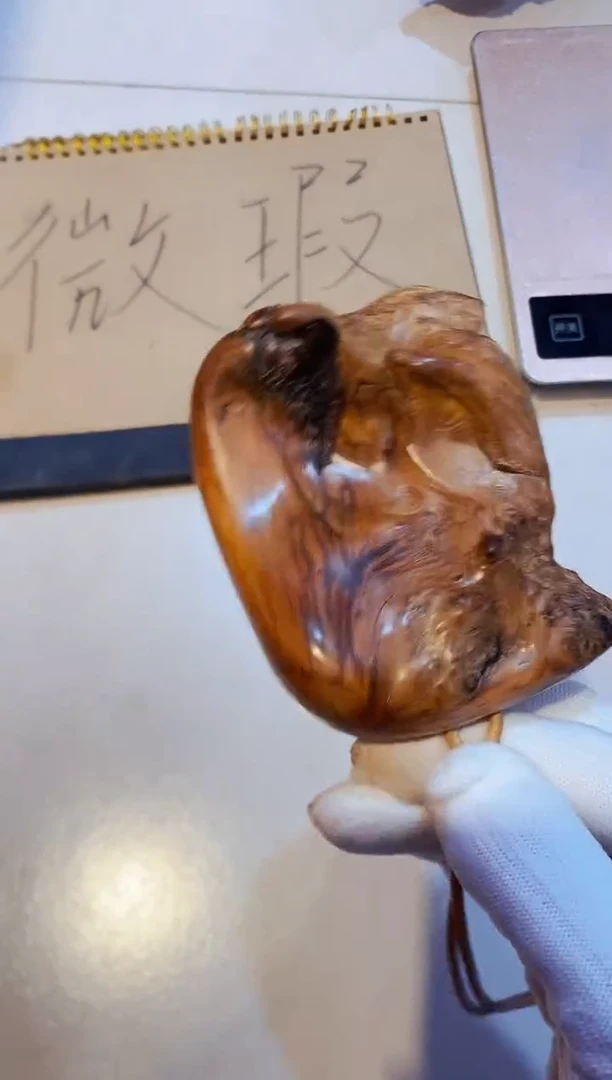 柏木（崖柏）56雷北太行崖柏手把件手串