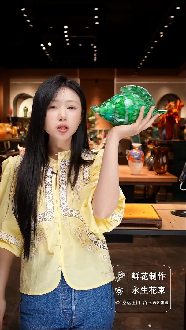 瓶手工花器花束空运包邮送货上门-以图片为准