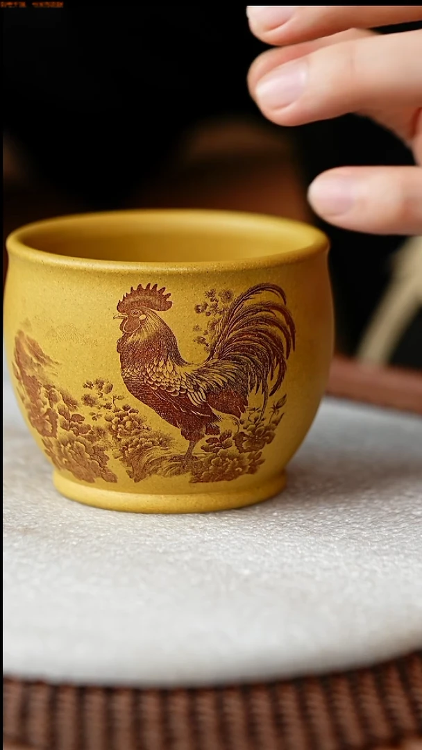 茶壶紫砂原矿主人杯