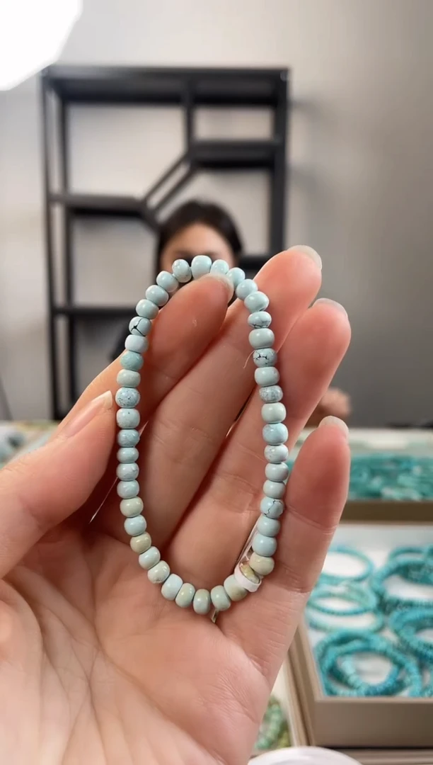 【闪购商品】绿松石珠宝奇石未镶嵌4+mm