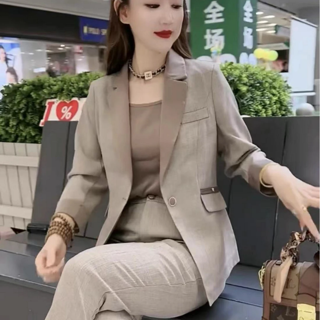 高品质西服 三件套 气质显瘦