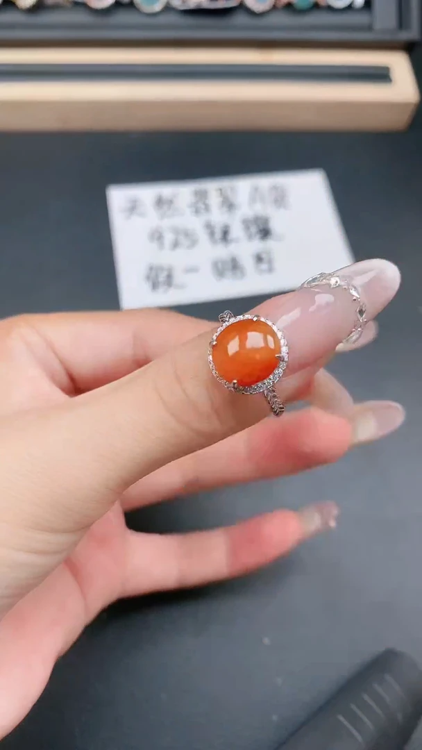 银S925镶嵌戒指翡翠11111