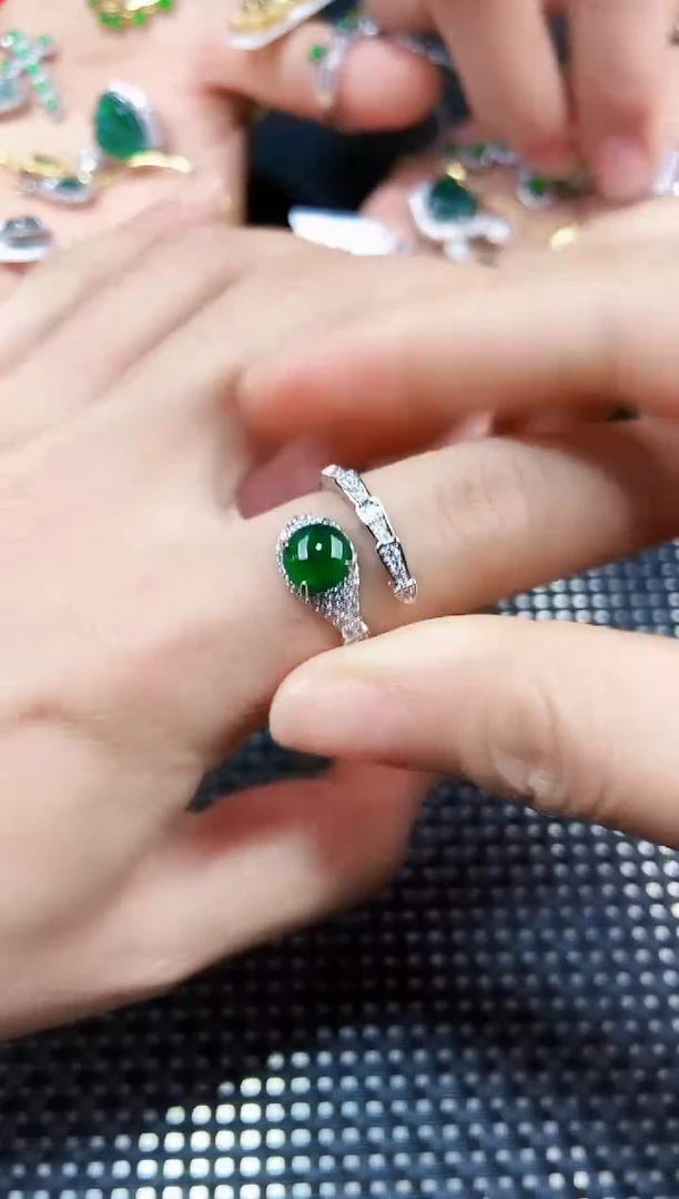 【闪购商品】翡翠戒指未镶嵌11111111