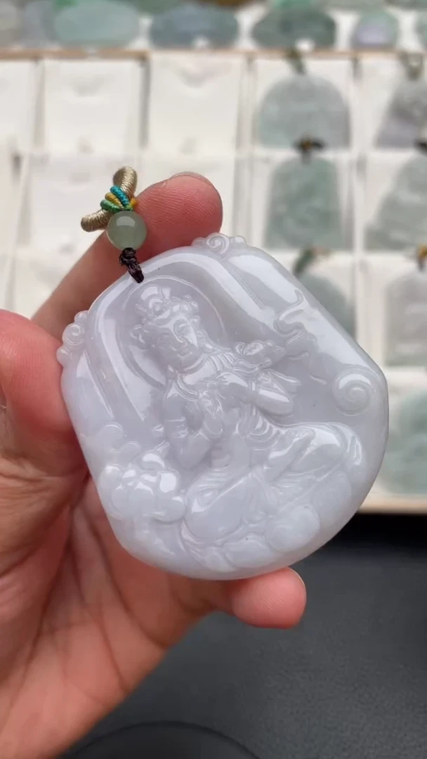 颈饰未镶嵌翡翠天然缅甸翡翠A货345