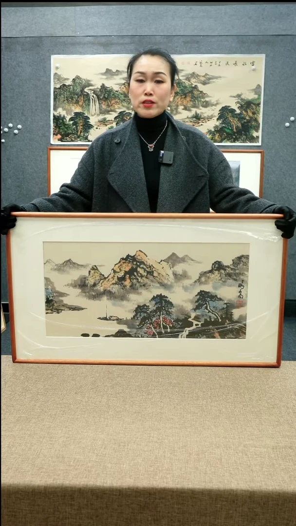 【闪购商品】国画52*92唐鹏高老师山水