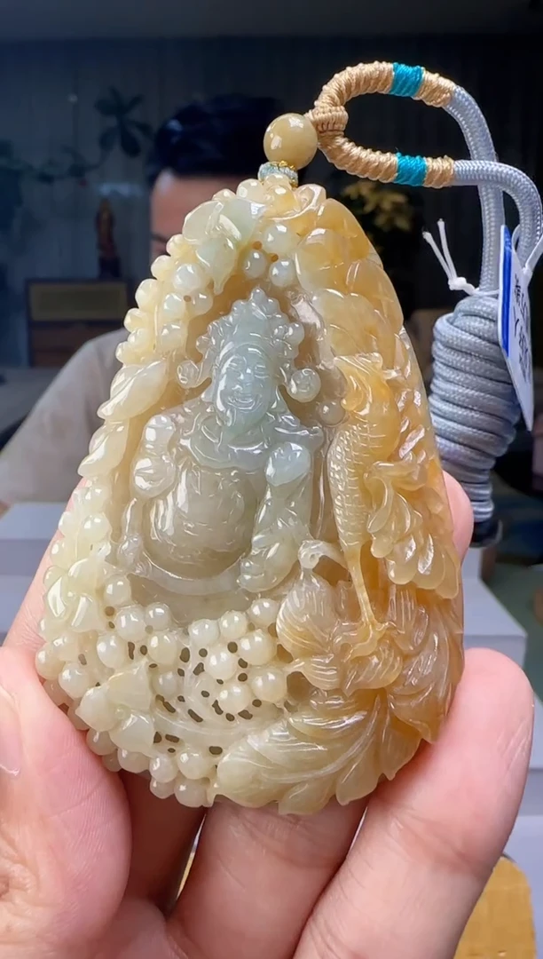 吊坠(不含链)未镶嵌翡翠AR@@960Q7J05208