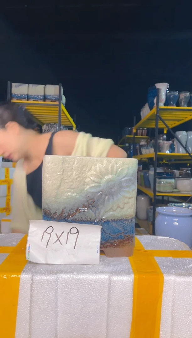 宜兴紫砂粗陶花盆19/19