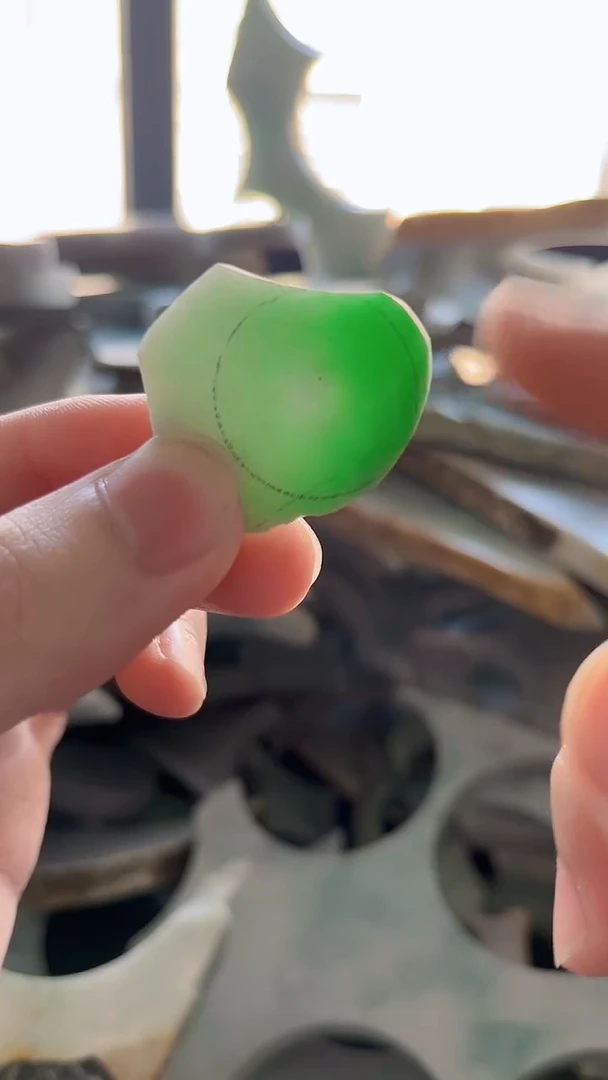 裸石翡翠溆****面缅甸翡翠A货1271