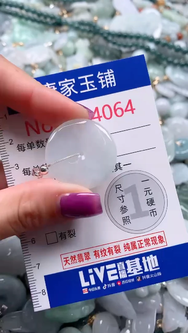 颈饰未镶嵌翡翠4064