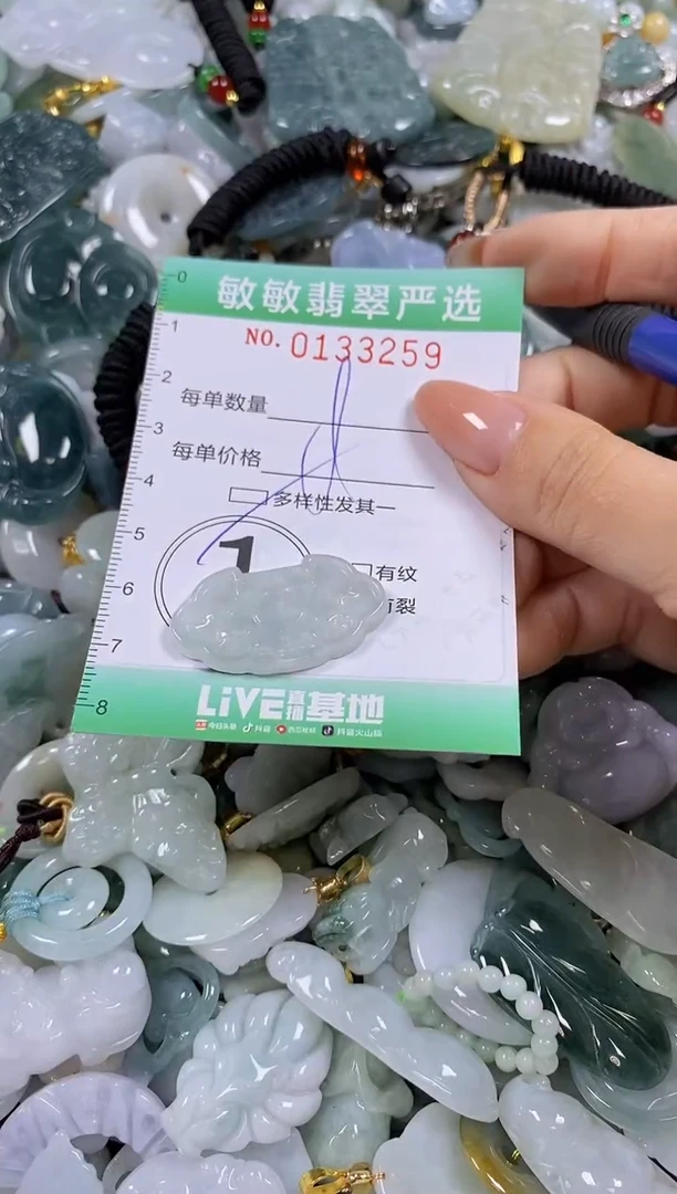 【闪购商品】翡翠颈饰未镶嵌闪购0133259多样性发其一
