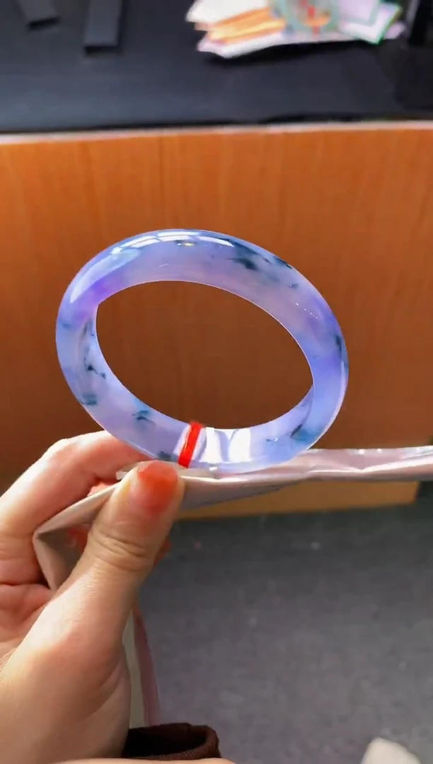 未镶嵌手镯翡翠- Q114圈口 57.6全款32万 定金2万