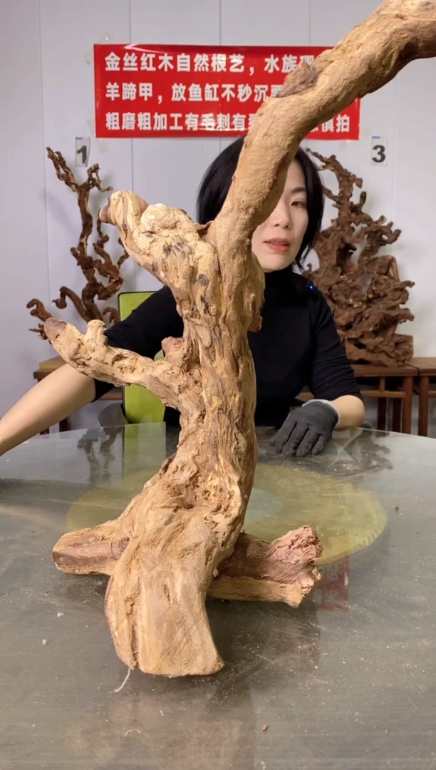 【闪购商品】木金丝红木 羊蹄甲