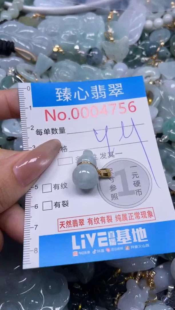 颈饰未镶嵌翡翠4756