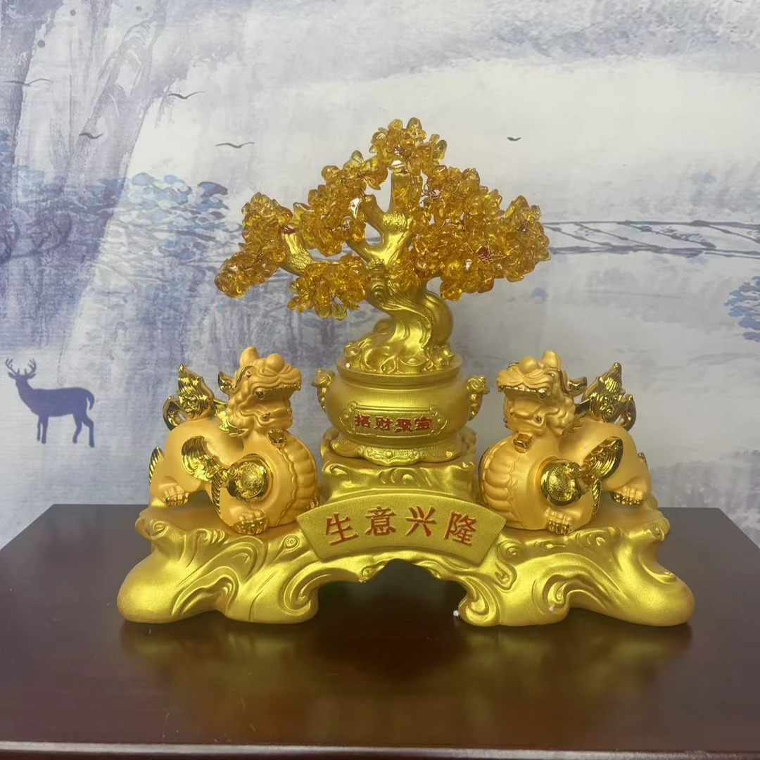 生意兴隆招财貔貅家居桌面摆件