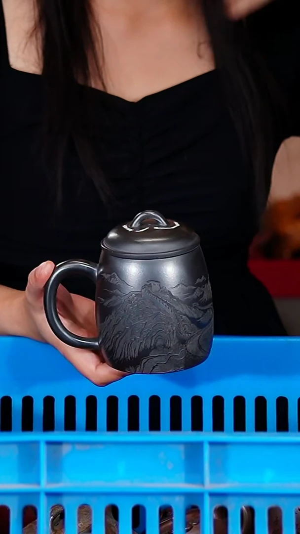 宜兴原矿紫砂壶茶壶450C