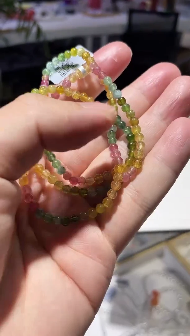 【闪购商品】碧玺手串未镶嵌手串