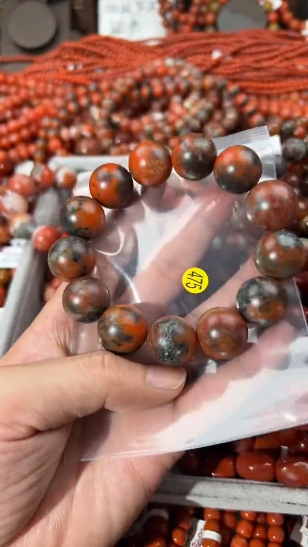 南红玛瑙手串未镶嵌18
