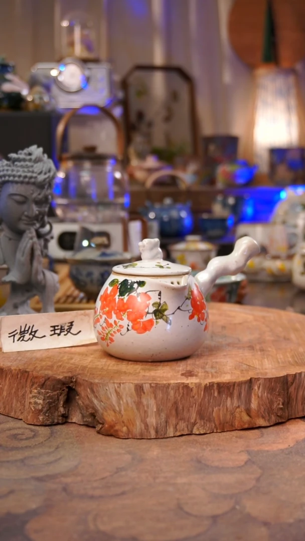 杯子紫藤花手工手绘手工手绘