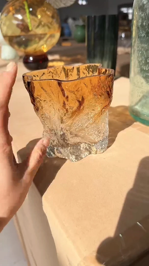 【闪购商品】玻璃琥珀色冰块