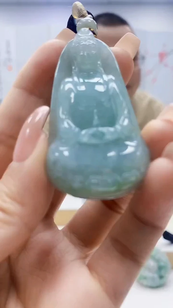 未镶嵌定制翡翠5167ty-毛货挂件37