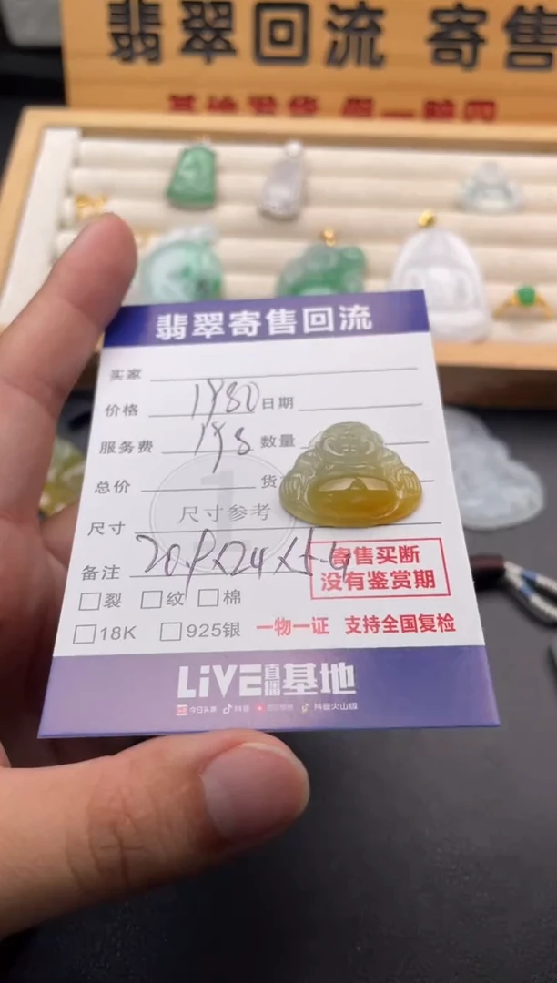 颈饰未镶嵌翡翠10147658