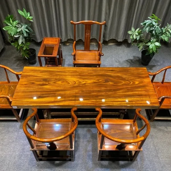 1-5K进口实木大板茶桌，办公桌 （具体板面直播间截屏确认）