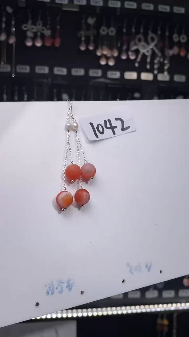 紫晶耳饰银S925镶嵌喜欢拍