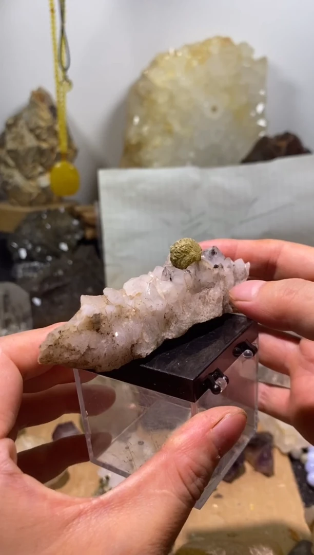 水晶珠宝半成品未镶嵌91号四川花园水晶