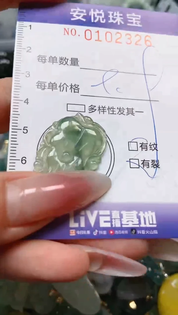 【闪购商品】翡翠颈饰未镶嵌闪购0102326