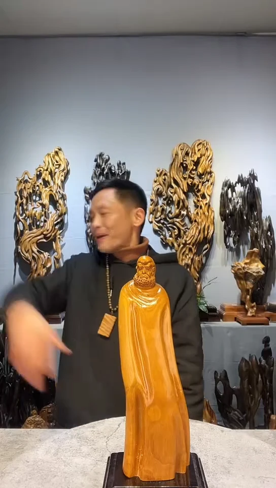 【闪购商品】金丝楠金丝楠小叶桢楠随行摆件77
