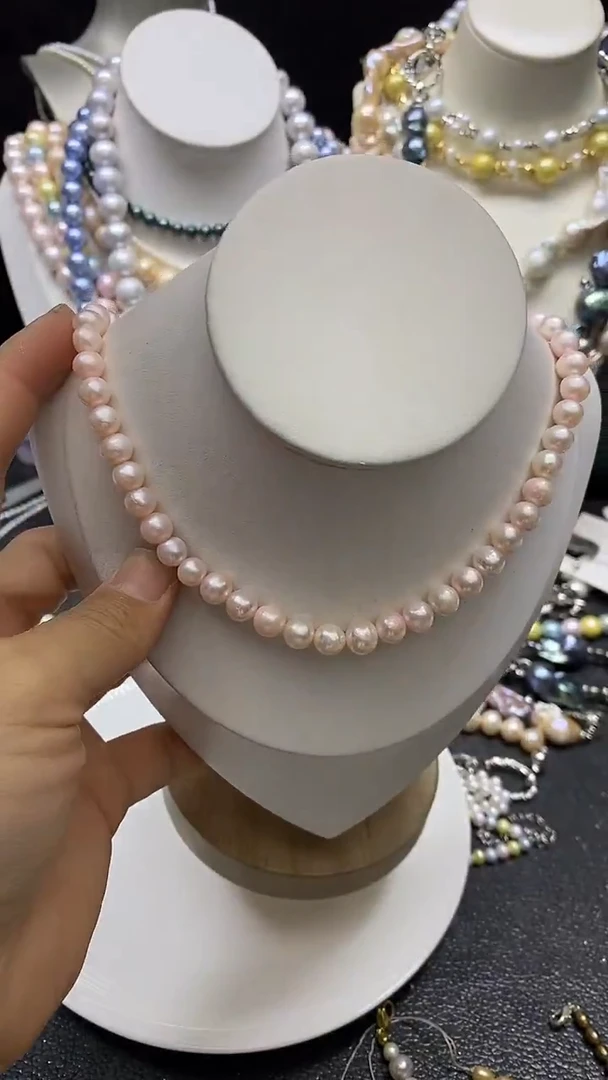 颈饰未镶嵌淡水珍珠多人