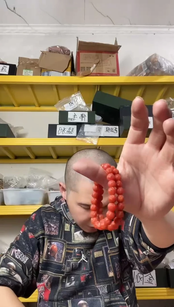 未镶嵌手串南红玛瑙pz1114-184约9mm多样性发货发其一