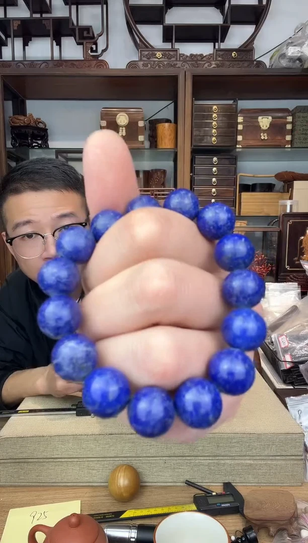 乌木类书架496青1.4单圈手串