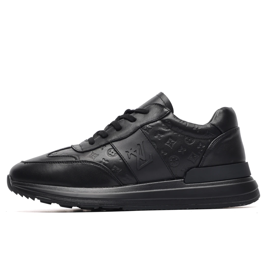 FANMIFAN/梵米凡时尚厚底男鞋百搭潮流运动鞋厚底轻便牛皮男鞋