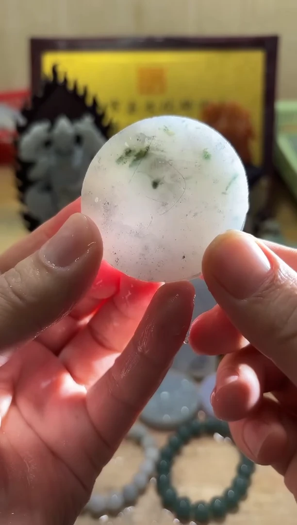 未镶嵌挂件翡翠A货常星6890