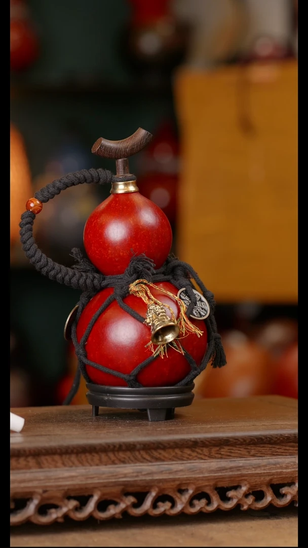 114号精品天然大漆酒葫芦一物一拍~