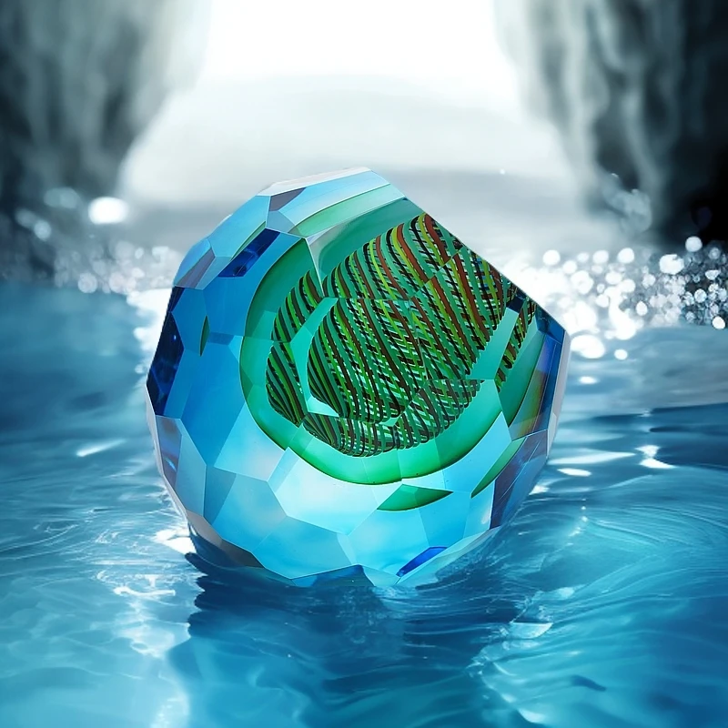 手作原创设计琉璃摆件