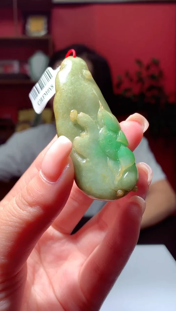 吊坠(不含链)未镶嵌翡翠天然翡翠A货36