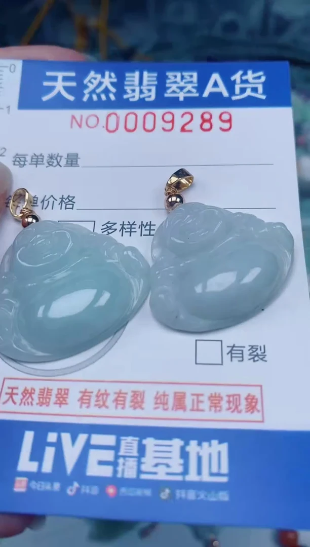 颈饰未镶嵌翡翠00009289