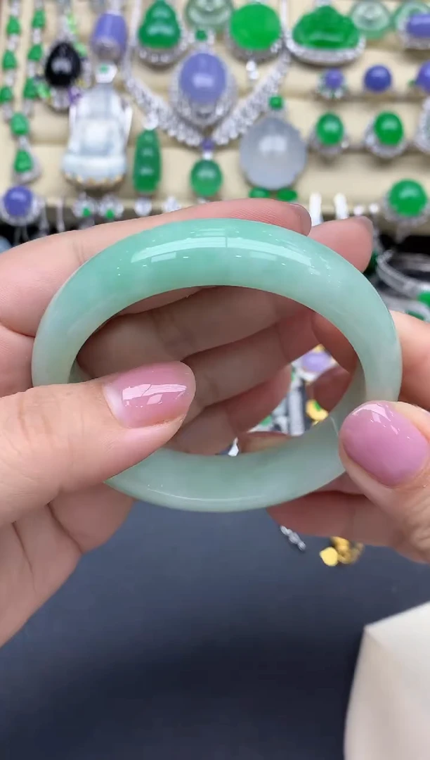 翡翠手镯未镶嵌161-中国好珍宝