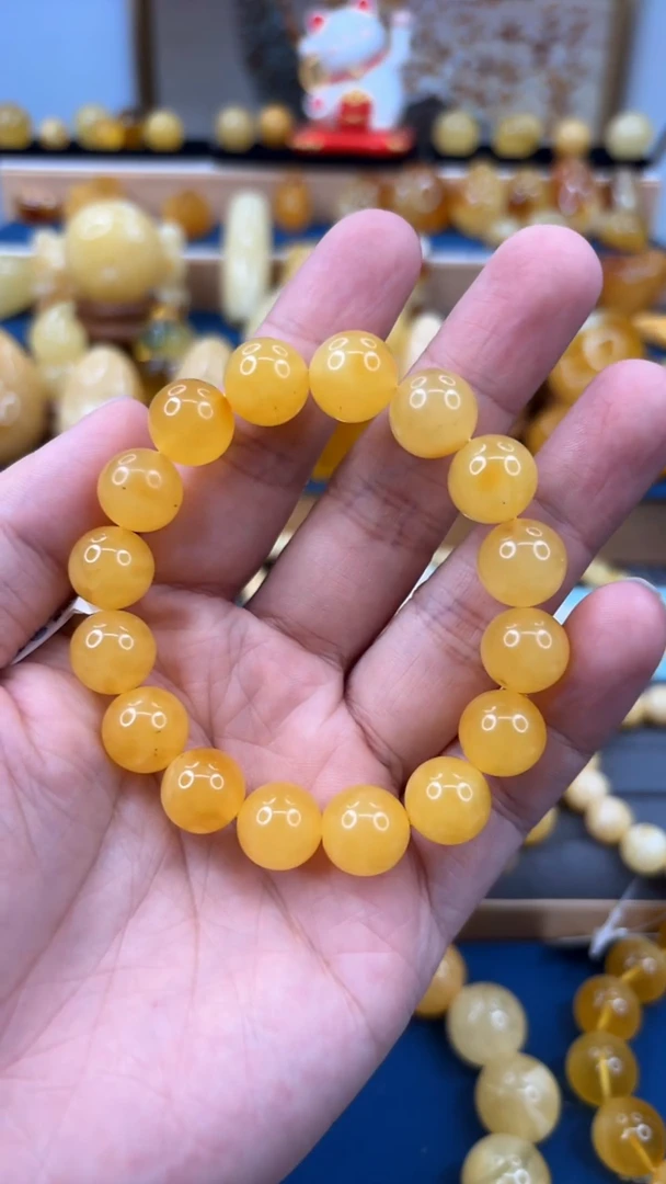 银S925镀金镶嵌蜜蜡戒指p42焦皮料夕阳红单圈 微瑕 12mm 16.38克