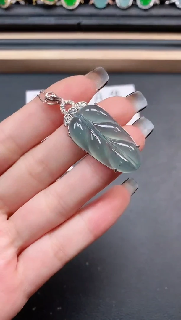 翡翠戒指银S925镶嵌11111