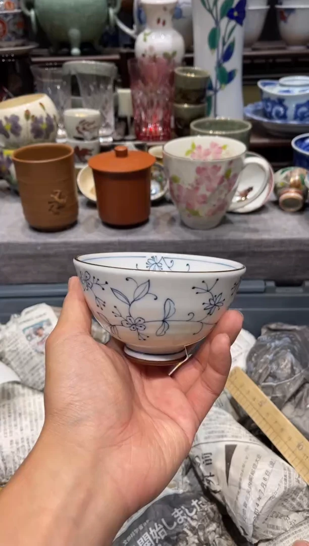 瓷片全新光峰小碗