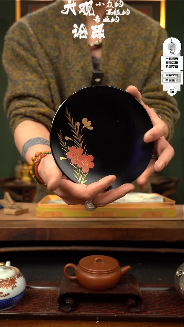 【闪购商品】瓷片大观论器壶承