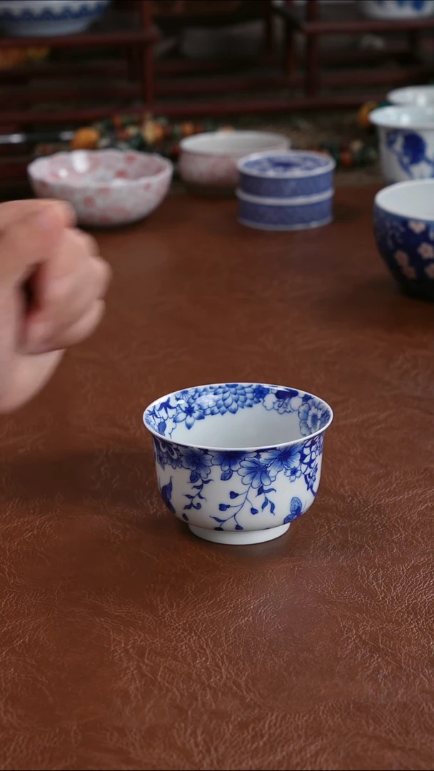 景德镇高端茶器手绘手工陶瓷茶具