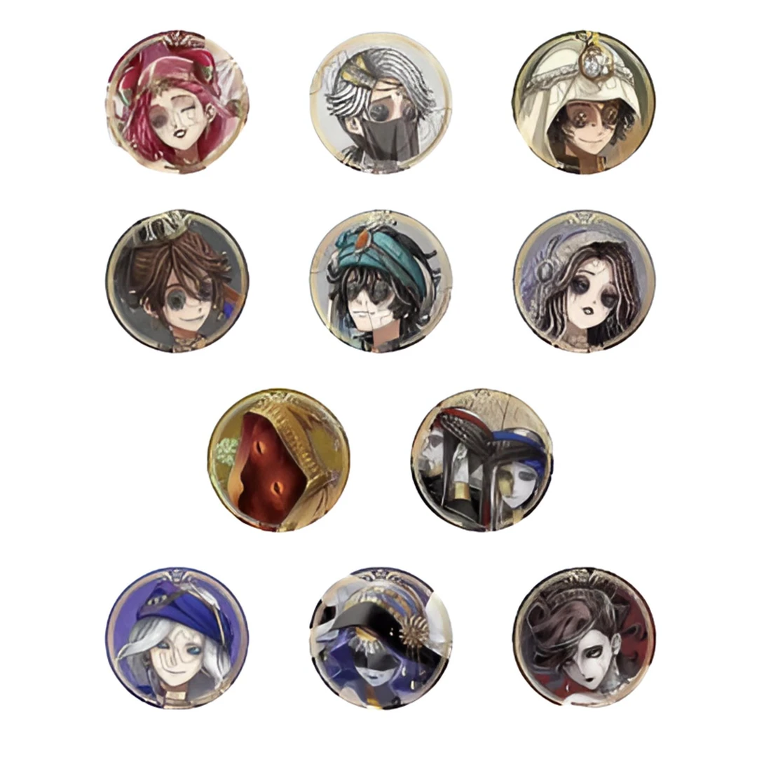 【第五人格】阿拉伯异域吧唧卡牌默认主播代拆