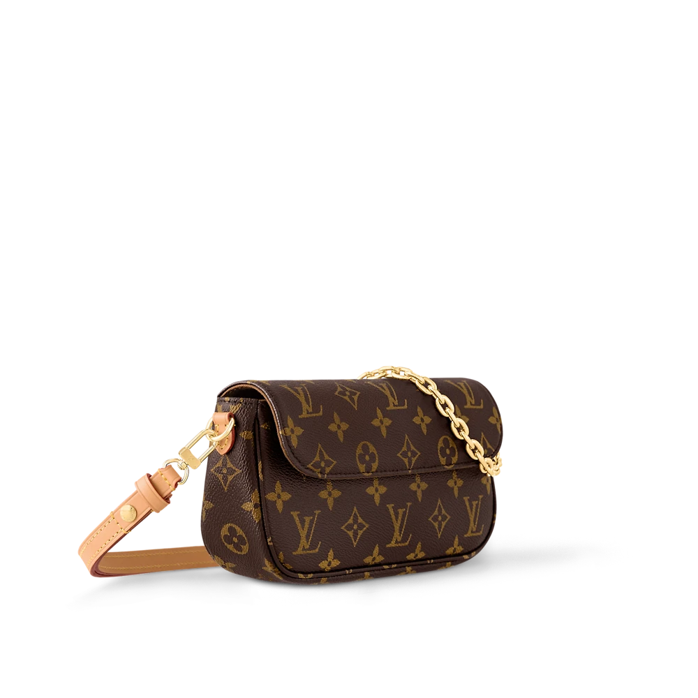 99新 LV  Ivy麻将/经典老花 单肩斜挎包