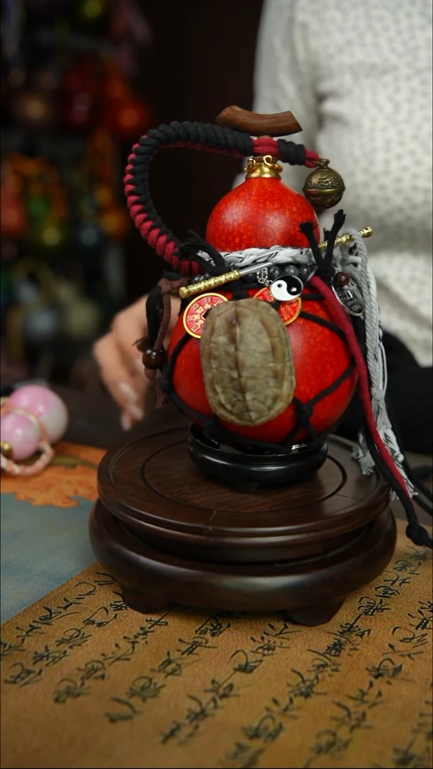 772号500ml左右非遗大漆酒葫芦