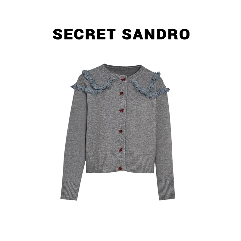 Secret Sandro 鸥小柒 毛针织衫 M84209285Q